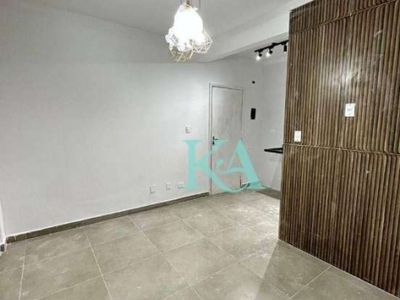 Kitnet com 1 dormitório à venda, 18 m² por r$ 115.000,00 - tupi - praia grande/sp