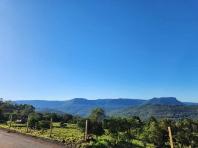 Linda vista terreno de 4,76 hectares, gramado - rs