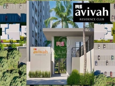 Ms avivah - apartamento com 2 dormitórios à venda por r$ 331.813 - escola agrícola - blumenau/sc