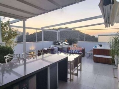 Penthouse com 3 dormitórios à venda, 235 m² por r$ 2.350.000,00 - icaraí - niterói/rj