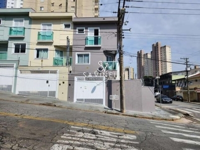 Sobrado com 3 dormitórios à venda, 130 m² por r$ 724.000 - vila alzira - santo andré/sp