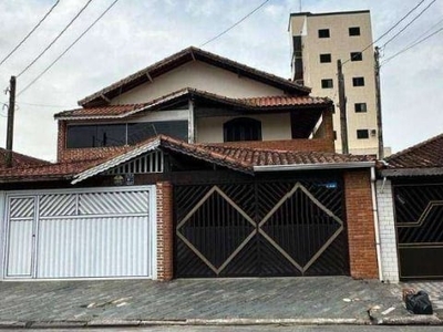 Sobrado com 3 dormitórios sendo 2 suítes à venda, 240 m² por r$ 650.000,00 - ocian - praia grande/sp