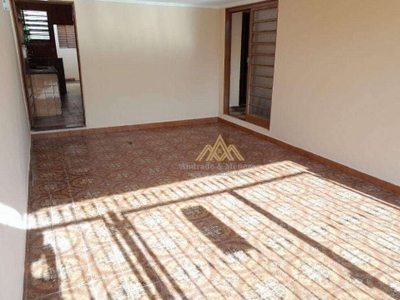 Sobrado com 5 dormitórios, 206 m² - venda por r$ 420.000,00 ou aluguel por r$ 1.939,13/mês - jardim castelo branco - ribeirão preto/sp