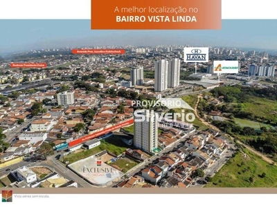 Apartamento com 2 dormitórios à venda, 64 m² por R$ 356.100,00 - Loteamento Residencial Vi