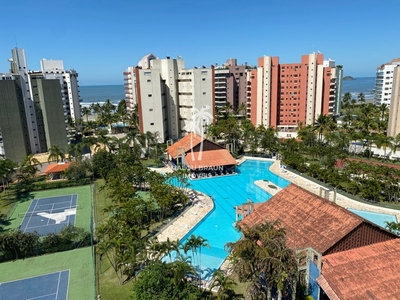 Apartamento de 2 quartos para alugar na praia da Riviera de São Lourenço