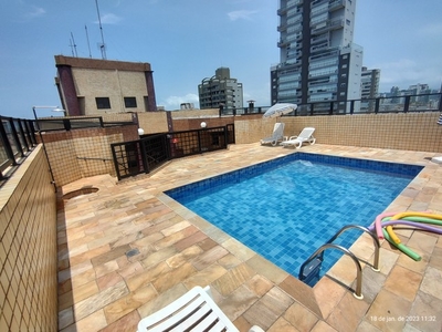 Apartamento para aluguel tem 58 metros quadrados com 1 quarto em Aparecida - Santos - SP