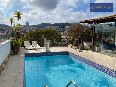 Casa 4 quartos para locação ou venda, 394 m² com piscina - São Bento - Belo Horizonte/MG