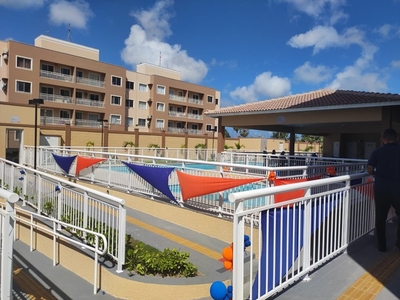 Excelente apartamento disponível para locação no residencial Gran Village Messejana 2, com