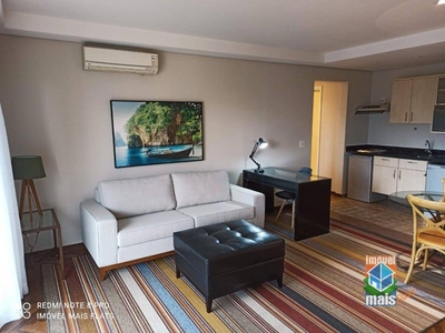 Flat com 1 dormitório para alugar, 50 m² por R$ 7.500,00/mês - Pinheiros - São Paulo/SP