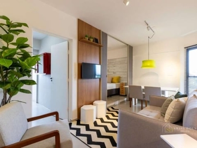 Apartamento com 1 quarto para alugar na rua coronel quirino, --, cambuí, campinas, 46 m2 por r$ 3.200