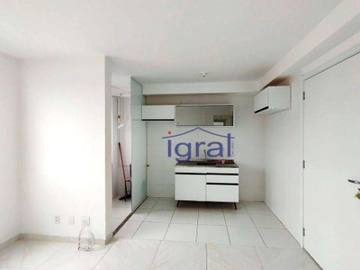 Apartamento com 2 dormitórios, 42 m² - venda por r$ 340.000,00 ou aluguel por r$ 2.180,00/mês - jardim prudência - são paulo/sp