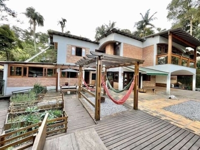 Casa em condomínio fechado com 3 quartos à venda no condomínio iolanda, taboão da serra , 398 m2 por r$ 2.190.000