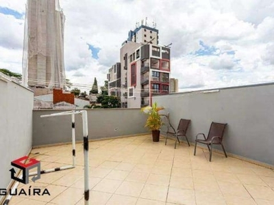 Cobertura à venda 3 quartos 1 suíte 2 vagas valparaíso - santo andré - sp