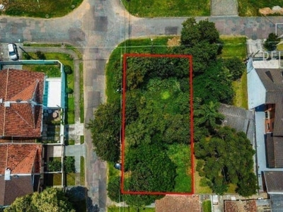 Terreno zr-3 à venda, 462 m² por r$ 740.000 - mossunguê - curitiba/pr