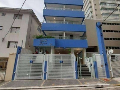 Apartamento com 1 dormitório à venda, 44 m² por r$ 260.000 - aviação - praia grande/sp