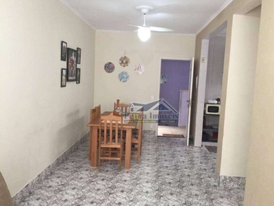 Apartamento com 2 dormitórios à venda, 100 m² por r$ 280.000,00 - canto do forte - praia grande/sp