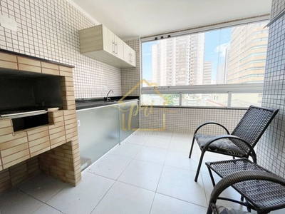 Apartamento em Boqueirão, Praia Grande/SP de 127m² 3 quartos à venda por R$ 694.000,00