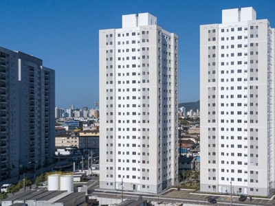 Apartamento em Castelo, Santos/SP de 45m² 2 quartos à venda por R$ 249.967,00