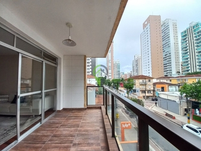 Apartamento em Gonzaga, Santos/SP de 165m² 3 quartos à venda por R$ 849.000,00