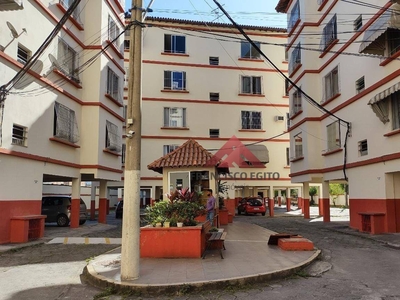 Apartamento em Mutuá, São Gonçalo/RJ de 57m² 2 quartos à venda por R$ 194.000,00