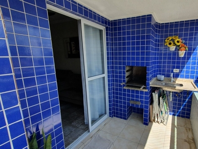 Apartamento em Vila Mirim, Praia Grande/SP de 72m² 2 quartos à venda por R$ 364.000,00