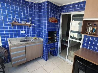 Apartamento em Vila Mirim, Praia Grande/SP de 90m² 3 quartos à venda por R$ 584.000,00