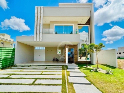 Casa com 4 dormitórios à venda, 208 m² por R$ 1.350.000,00 - Cidade Alpha - Eusébio/CE