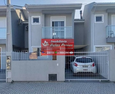 Casa em Praia do Sonho (Ens Brito), Palhoça/SC de 67m² 2 quartos à venda por R$ 589.000,00