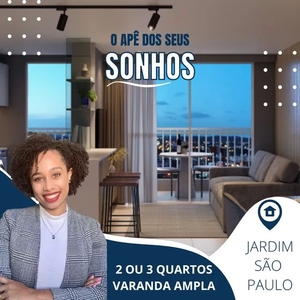 IAM - Apartamento em Jardim São Paulo - 3 quartos - 1 suíte - varanda ampla