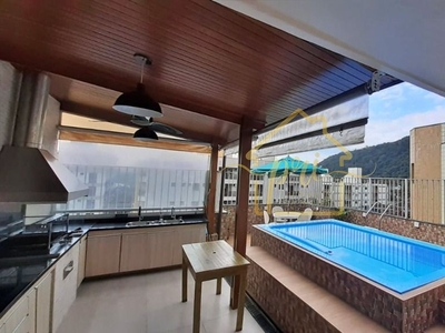 Penthouse em Parque Enseada, Guarujá/SP de 160m² 3 quartos à venda por R$ 659.000,00