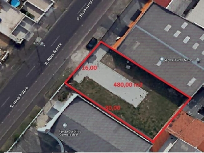 Terreno em Sítio Cercado, Curitiba/PR de 480m² à venda por R$ 848.000,00