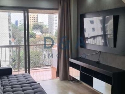 Apartamento com 1 quarto à venda na dos aicás, 392, moema, são paulo por r$ 630.000