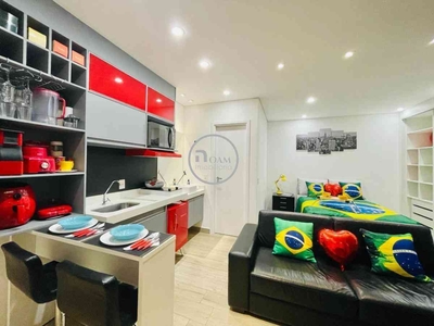 Apartamento com 1 quarto para alugar no bairro Jardim Faculdade, 35m²