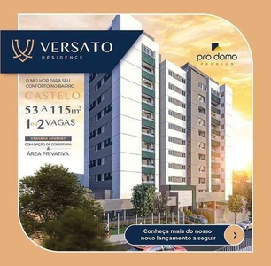 Apartamento com 2 quartos à venda no bairro Castelo, 67m²