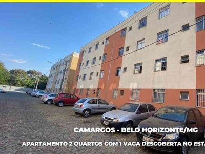 Apartamento com 2 quartos para alugar no bairro Camargos, 49m²