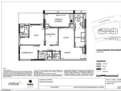 Apartamento com 3 quartos à venda no bairro Jardim das Acácias, 85m²