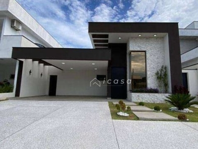 Casa com 3 dormitórios, 150 m² - venda por r$ 1.150.000,00 ou aluguel por r$ 5.662,00/mês - condomínio terras do vale - caçapava/sp