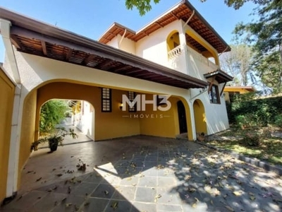 Casa em condomínio fechado com 3 quartos à venda na rua san conrado, 415, loteamento caminhos de san conrado (sousas), campinas, 325 m2 por r$ 1.350.000