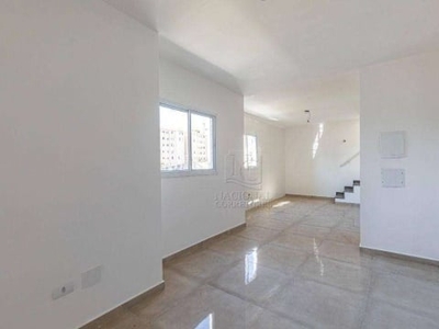 Cobertura com 2 dormitórios à venda, 102 m² por r$ 410.000,00 - vila eldízia - santo andré/sp