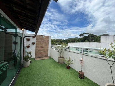 Cobertura com 2 dormitórios à venda, 120 m² por r$ 650.000,00 - itaipu - niterói/rj