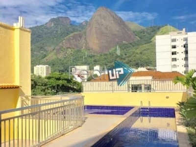 Cobertura com 3 quartos à venda na josé do patrocínio, --, grajaú, rio de janeiro, 143 m2 por r$ 900.000