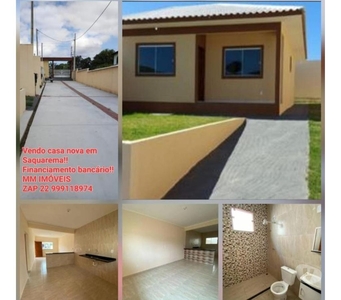 VENDO CASA NOVA EM SAQUAREMA