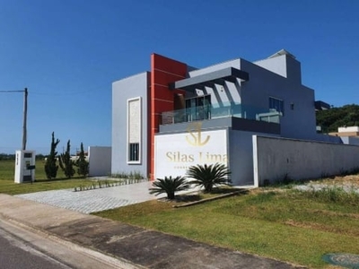 Casa com 4 dormitórios à venda, 270 m² por r$ 1.600.000,00 - viverde - rio das ostras/rj