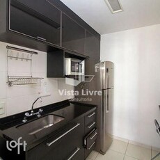 Apartamento à venda em Campo Belo com 92 m², 1 quarto, 1 suíte, 2 vagas