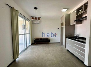 Apartamento com 1 dormitório para alugar, 33 m² por r$ 2.500,00/mês - liberty home studio - sorocaba/sp
