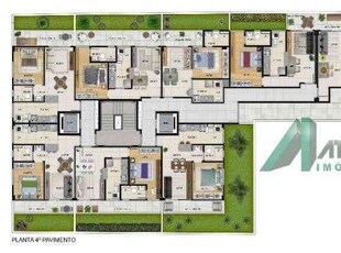 Apartamento com 1 quarto à venda no bairro Santa Efigênia, 63m²