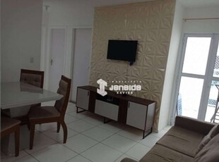 Apartamento com 2 dormitórios, 45 m² - venda por r$ 160.000 ou aluguel por r$ 1.600/mês - registro - feira de santana/ba