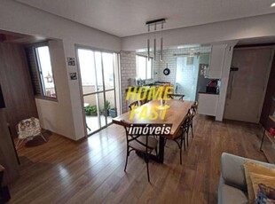 Apartamento com 2 dormitórios à venda, 90 m² por r$ 600.000,00 - vila augusta - guarulhos/sp