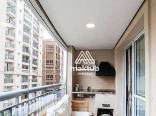 Apartamento com 3 dormitórios à venda, 118 m² por r$ 1.300.000,00 - centro - santo andré/sp