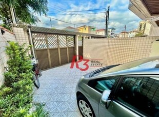 Casa, 172 m² - venda por r$ 1.325.000,00 ou aluguel por r$ 6.958,00/mês - embaré - santos/sp